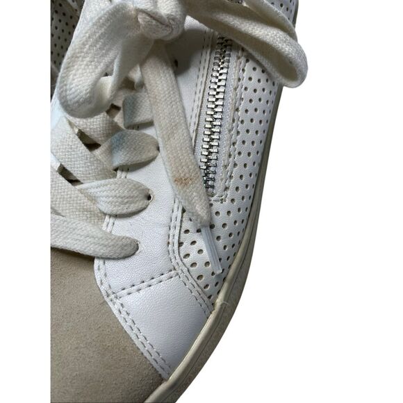 Steve Madden Womens 8.5M Parka PARK05S1 Leather Low Top Lace Up Sneaker Shoes - Picture 7 of 9